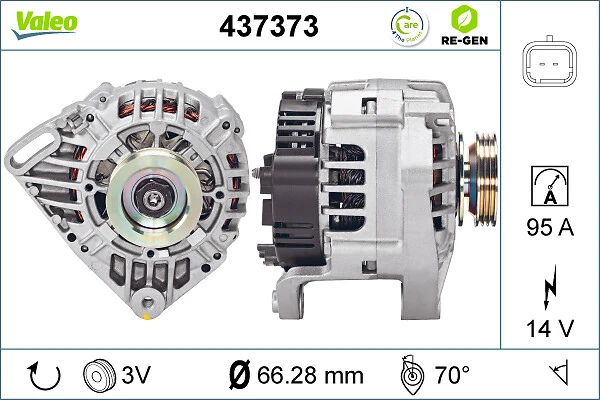 Compre 437373 VALEO Gerador