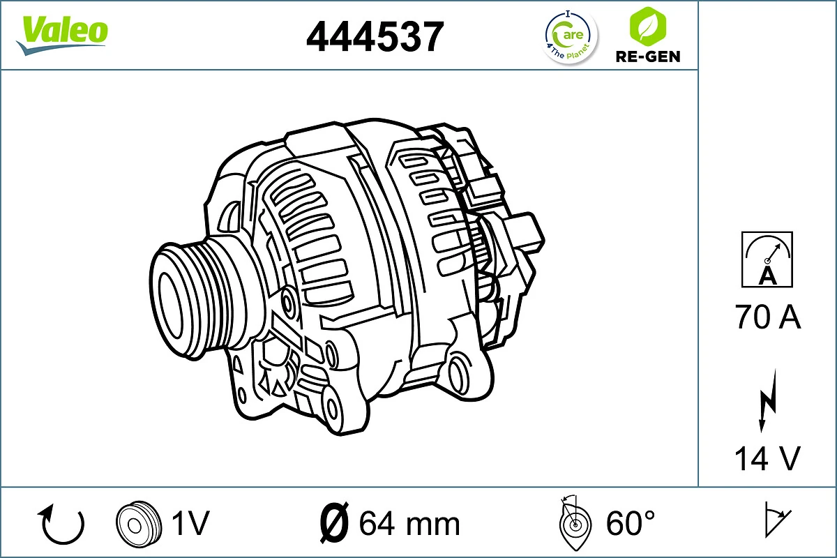 Gerador Land Rover AMR4249