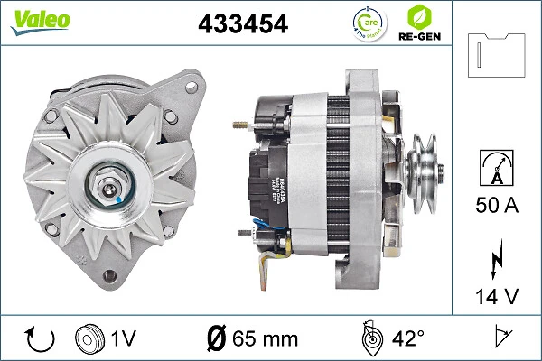 Compre 433454 VALEO Gerador