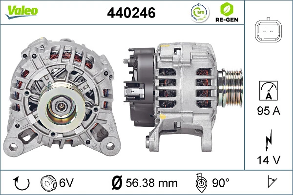 Compre 440246 VALEO Gerador