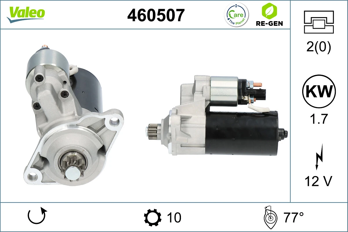 Compre 460507 VALEO Motor de arranco