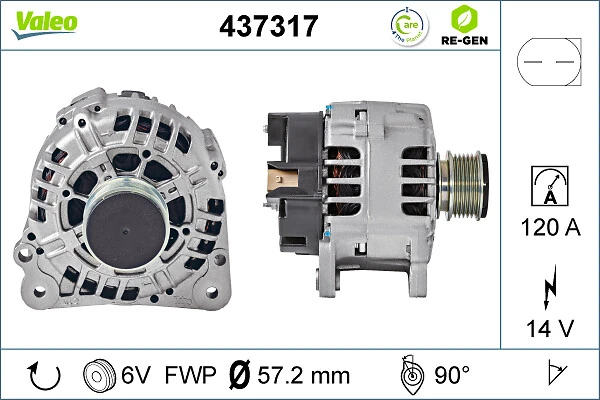 Compre 437317 VALEO Gerador
