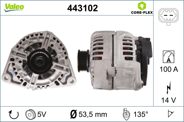 Compre 1638105280 Peugeot/Citroen Gerador