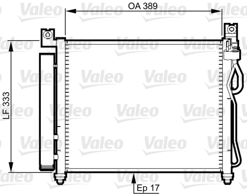 Compre Radiador de aparelho de ar condicionado KIA Picanto 1