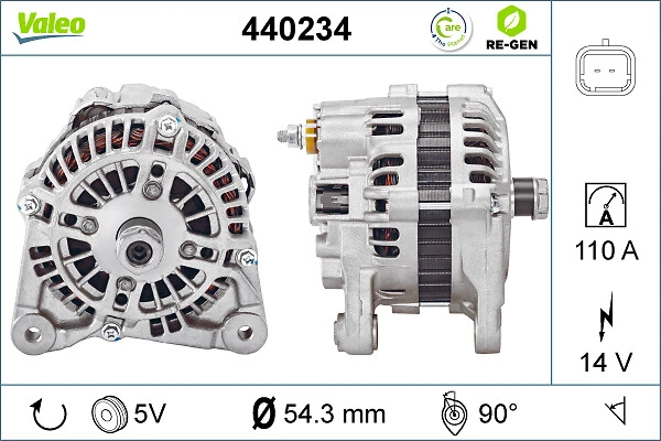 Compre 440234 VALEO Gerador