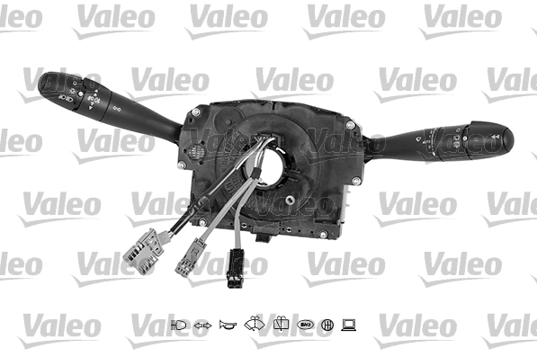 Comutador instalado na coluna da direção, montado para Peugeot 407 SW 6E