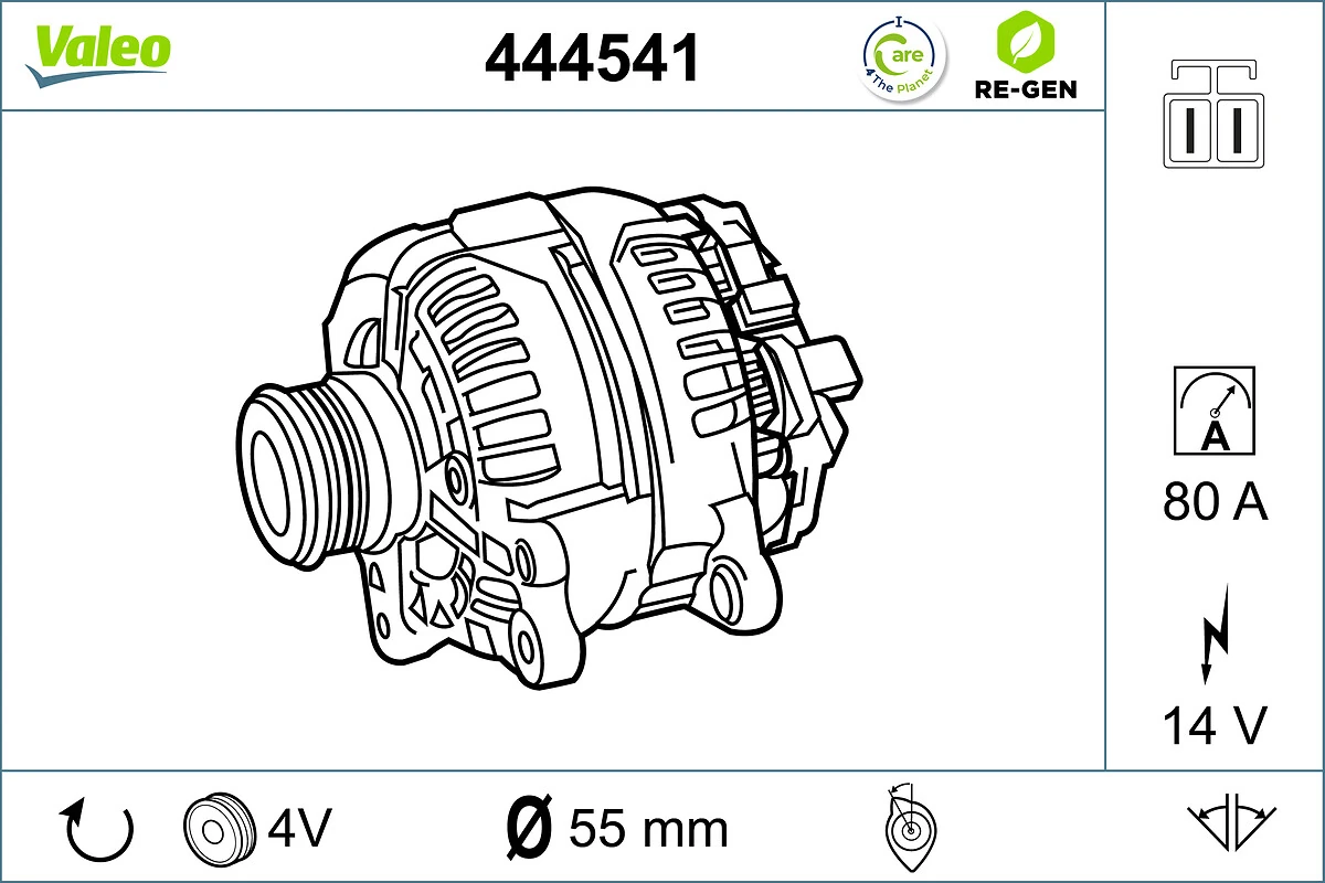 Gerador FS1118300A Mazda
