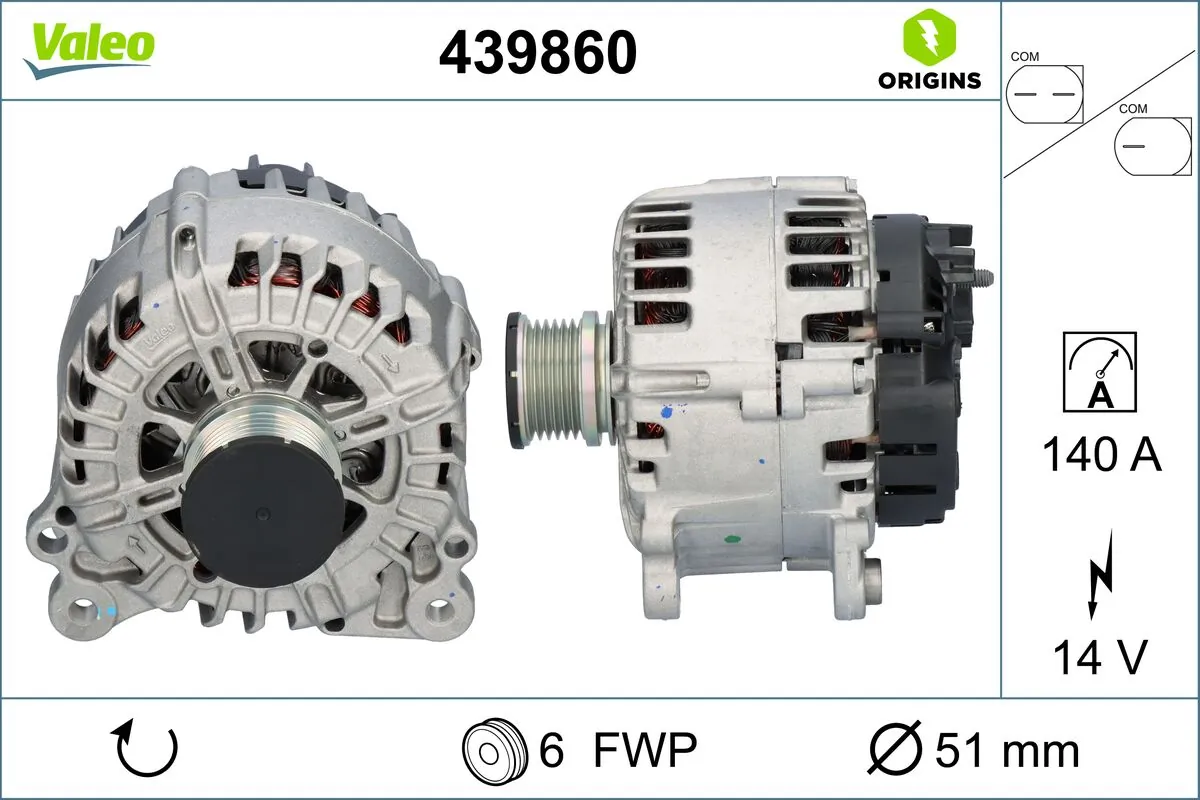 Compre 439860 VALEO Gerador