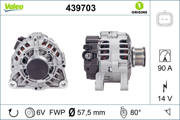 Compre 439703 VALEO Gerador