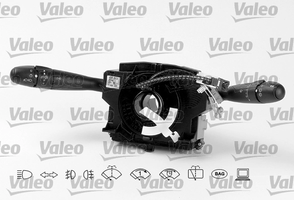 251498 VALEO Comutador instalado na coluna da direção, montado