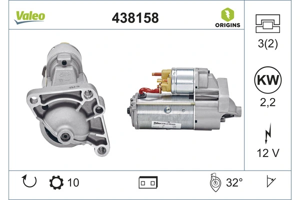 Motor de arranco 14130030 Lizarte