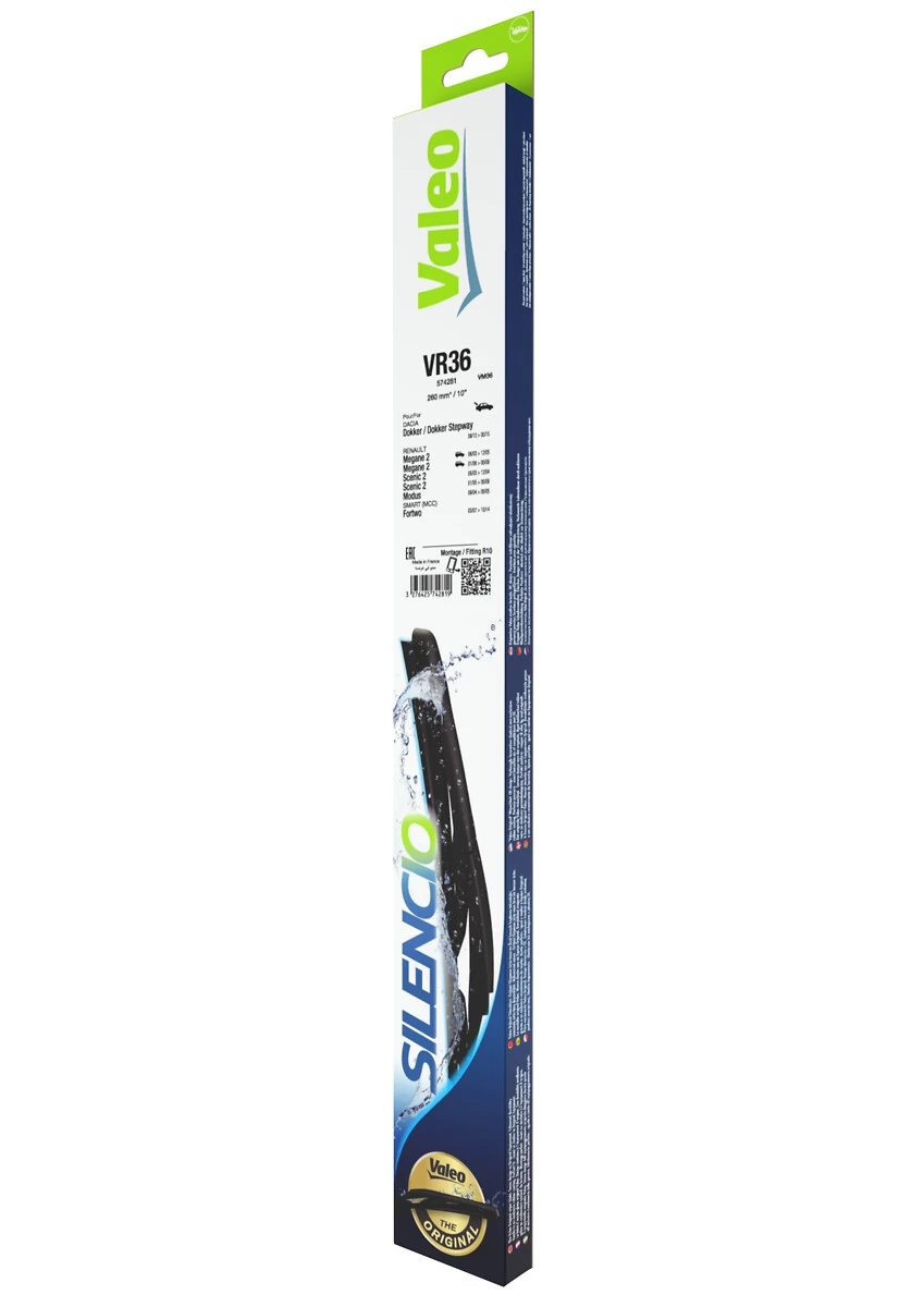Compre 574281 VALEO Limpa-pára-brisas de vidro traseiro