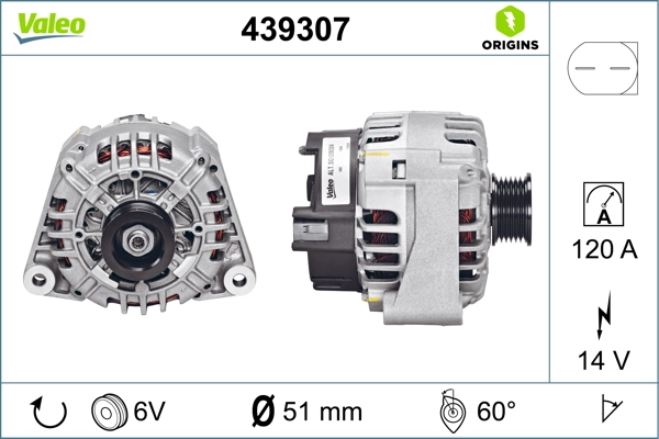 Compre 439307 VALEO Gerador