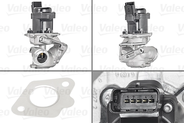 Válvula EGR de recirculação dos gases 700444 VALEO