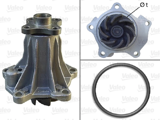 Compre Bomba de água (bomba) de esfriamento Ford Sierra 2