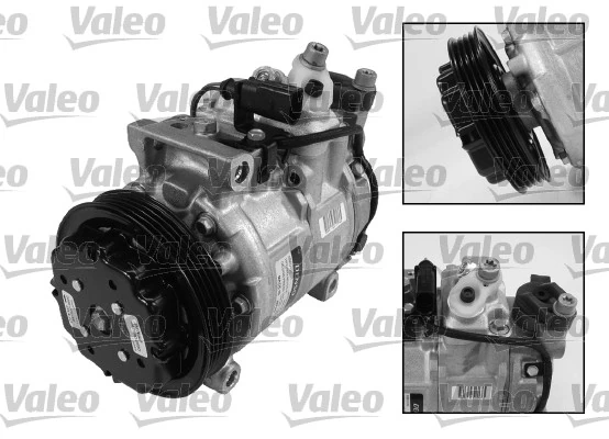 Compressor de aparelho de ar condicionado para Audi A4 B6 8E2