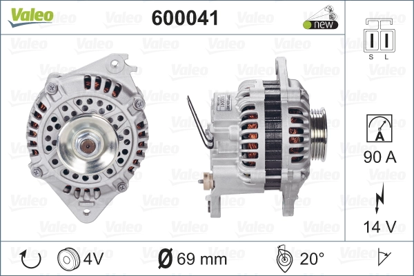 Compre 600041 VALEO Gerador