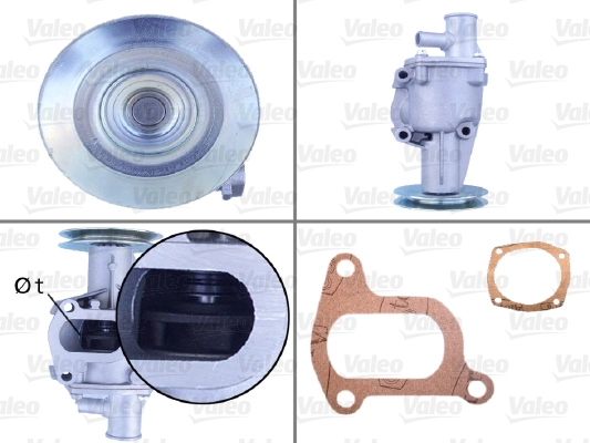 Bomba de água (bomba) de esfriamento Fiat/Alfa/Lancia 4243679 preço, a partir de 46,33 USD