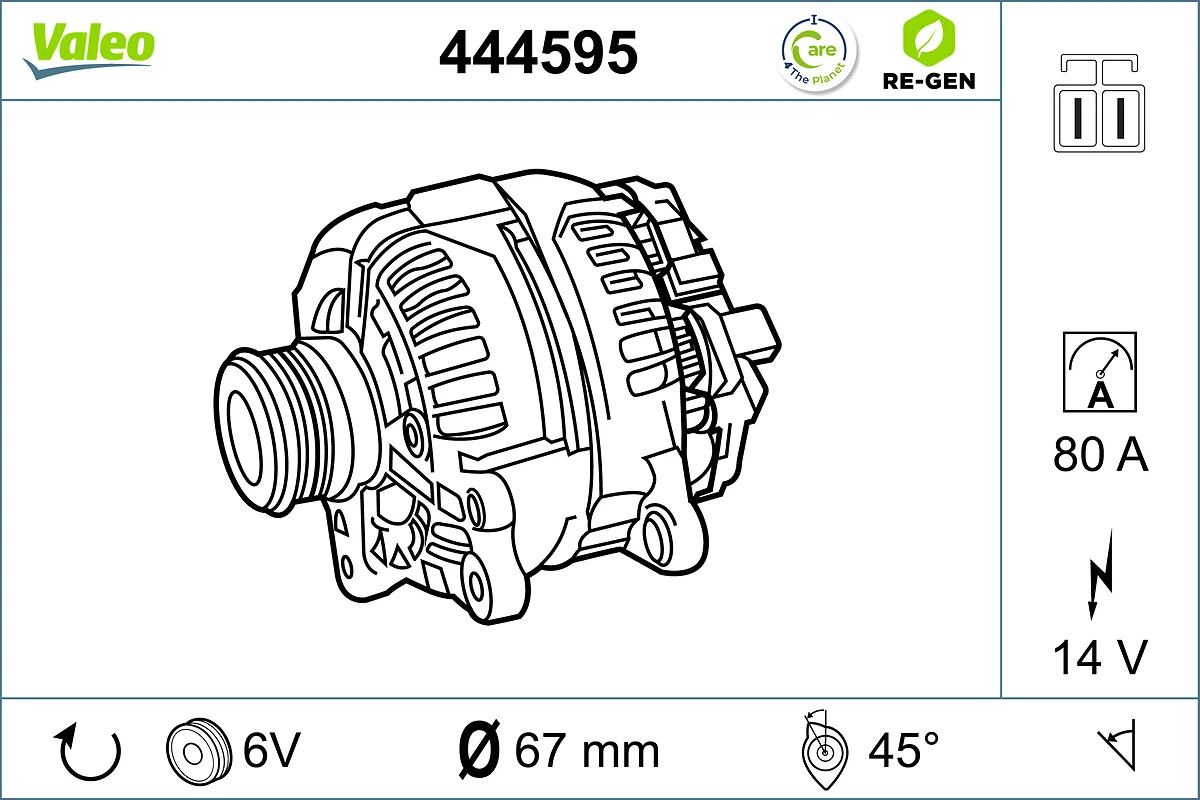 Gerador 55351299 Opel