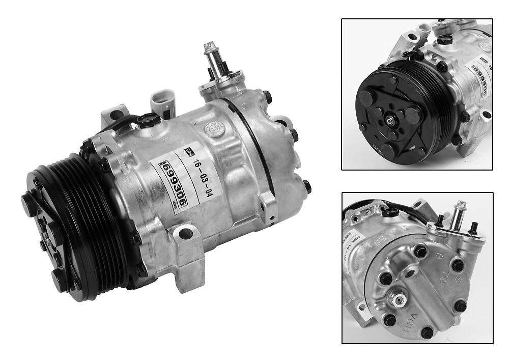 Compressor de aparelho de ar condicionado Opel Astra G F48, F08