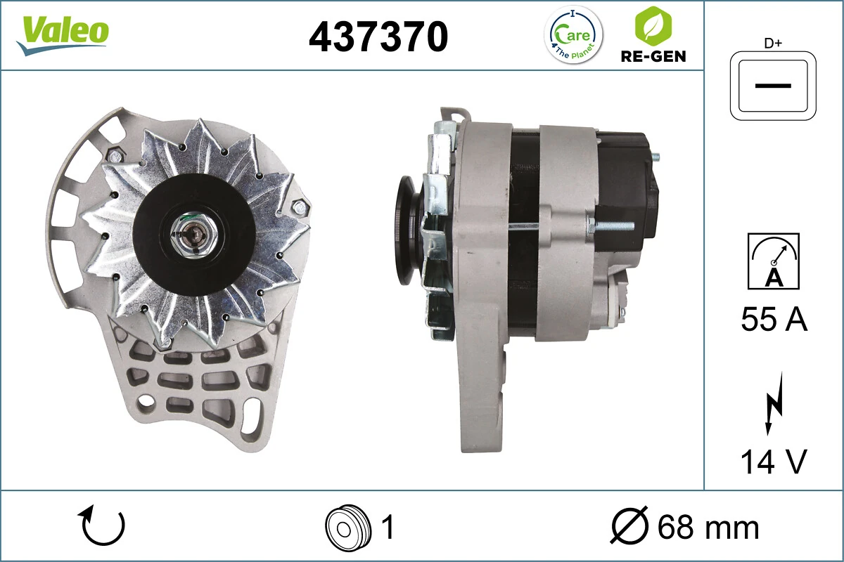 Gerador Fiat Panda I 141A