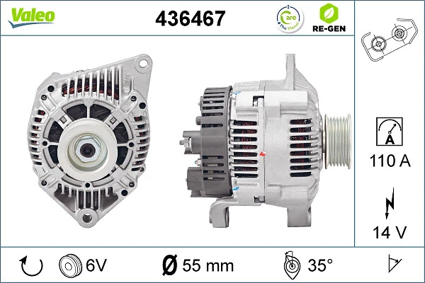 Compre 436467 VALEO Gerador
