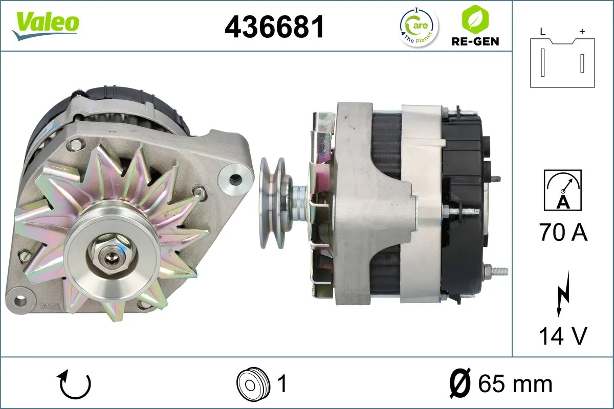 Compre 436681 VALEO Gerador