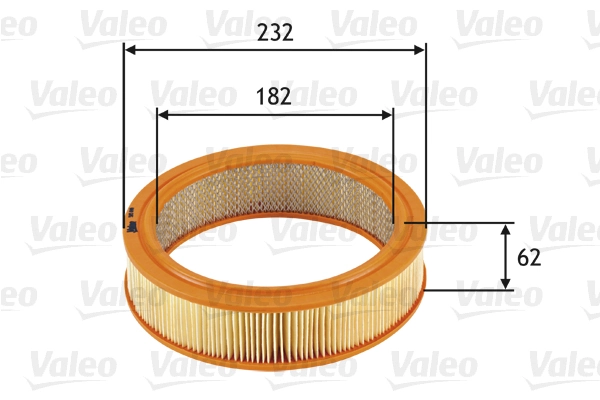 Filtro de ar 210100110910082 UAZ