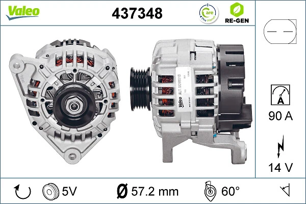 Compre 437348 VALEO Gerador
