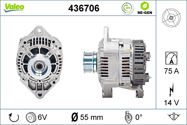 Compre 436706 VALEO Gerador