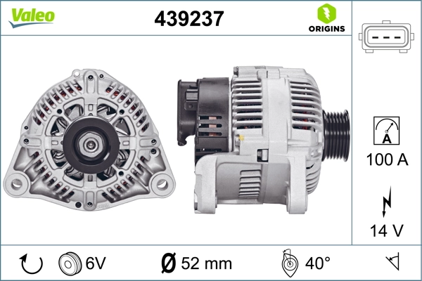 Compre 439237 VALEO Gerador