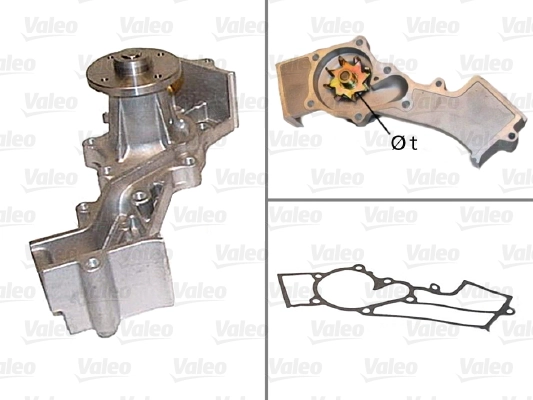 Bomba de água (bomba) de esfriamento Nissan/Infiniti 2101012G25
