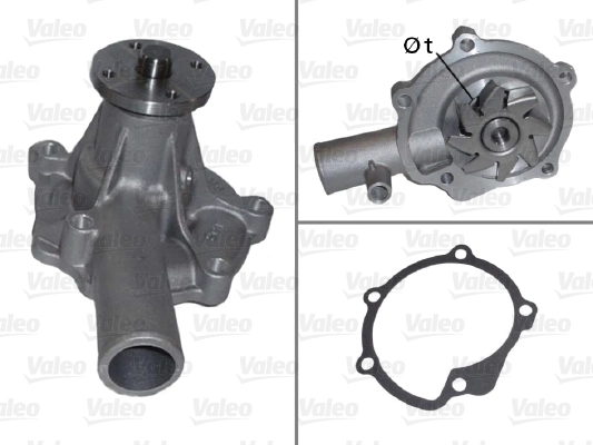 Bomba de água (bomba) de esfriamento para Mitsubishi L 200 K4T