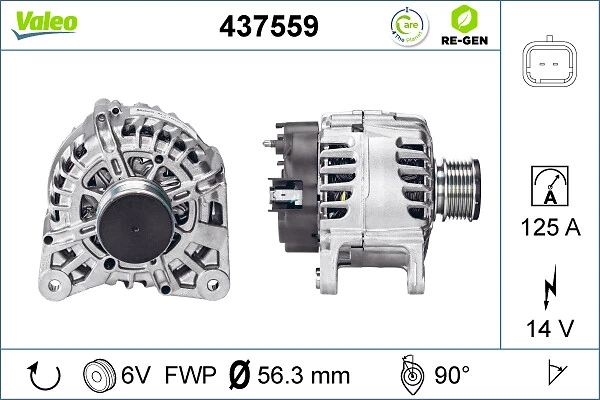 Compre 437559 VALEO Gerador