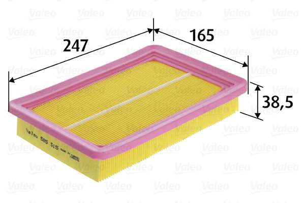 0007558338 Fiat/Alfa/Lancia Filtro de ar