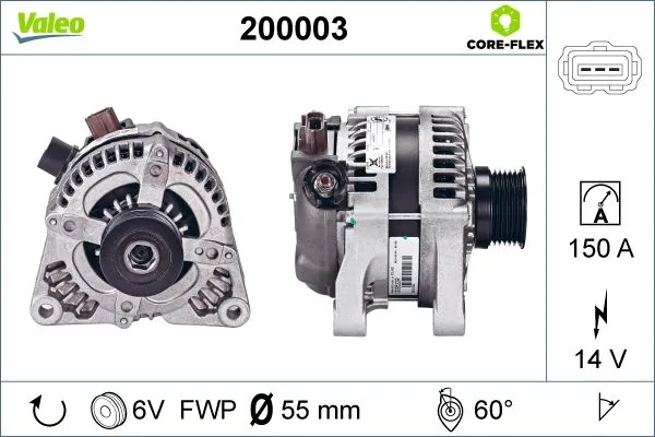 Compre 200003 VALEO Gerador