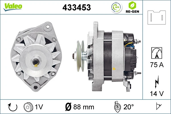 Compre 433453 VALEO Gerador