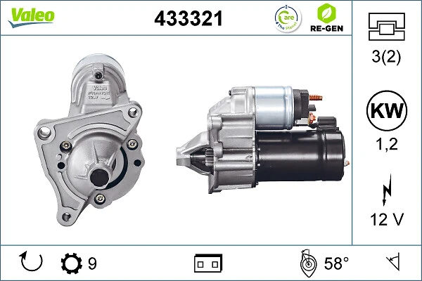 Motor de arranco CS551 Cargo