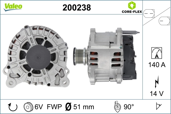 Gerador 5812003300 Isuzu