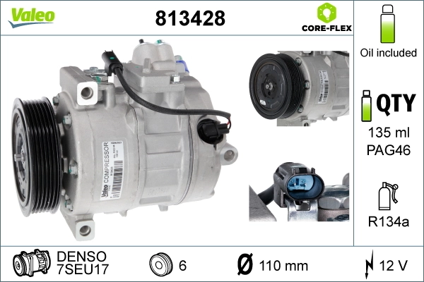 Compressor de aparelho de ar condicionado Mercedes 9160816