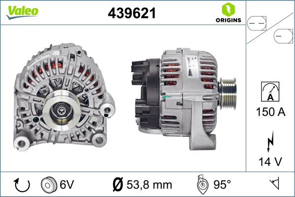Compre 439621 VALEO Gerador