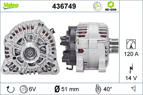 Compre 436749 VALEO Gerador