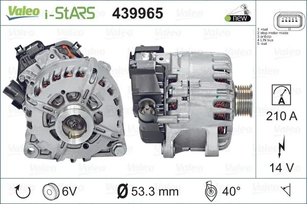 Compre 439965 VALEO Gerador