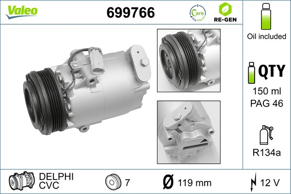 Compre Compressor de aparelho de ar condicionado Renault Megane 2