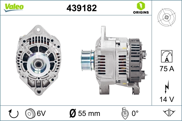 Compre 439182 VALEO Gerador