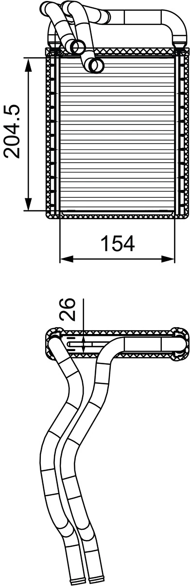 Compre 4015N81 Polcar Radiador de forno (de aquecedor)