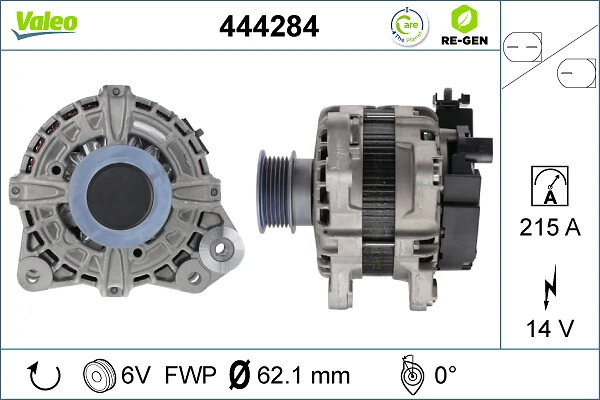 Gerador para Volvo S60 III 224