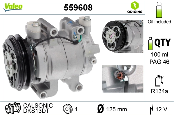 320224 NRF Compressor de aparelho de ar condicionado