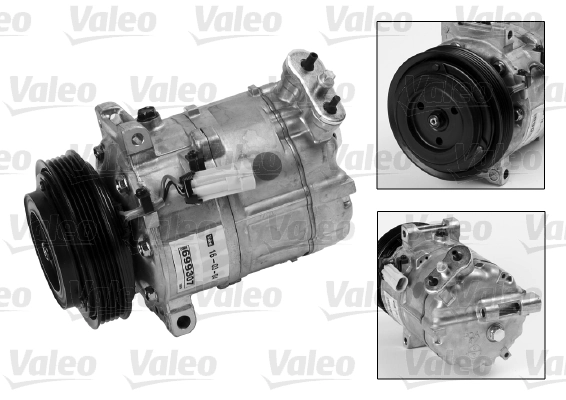 Compressor de aparelho de ar condicionado General Motors 93176856 preço, a partir de 136,21 USD