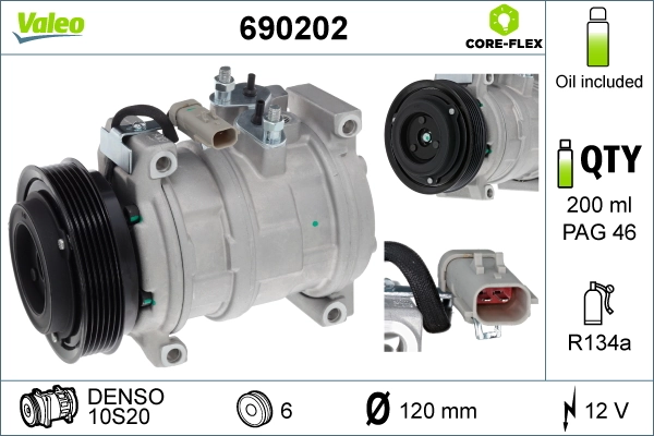 Compre Compressor de aparelho de ar condicionado Chrysler Voyager 3